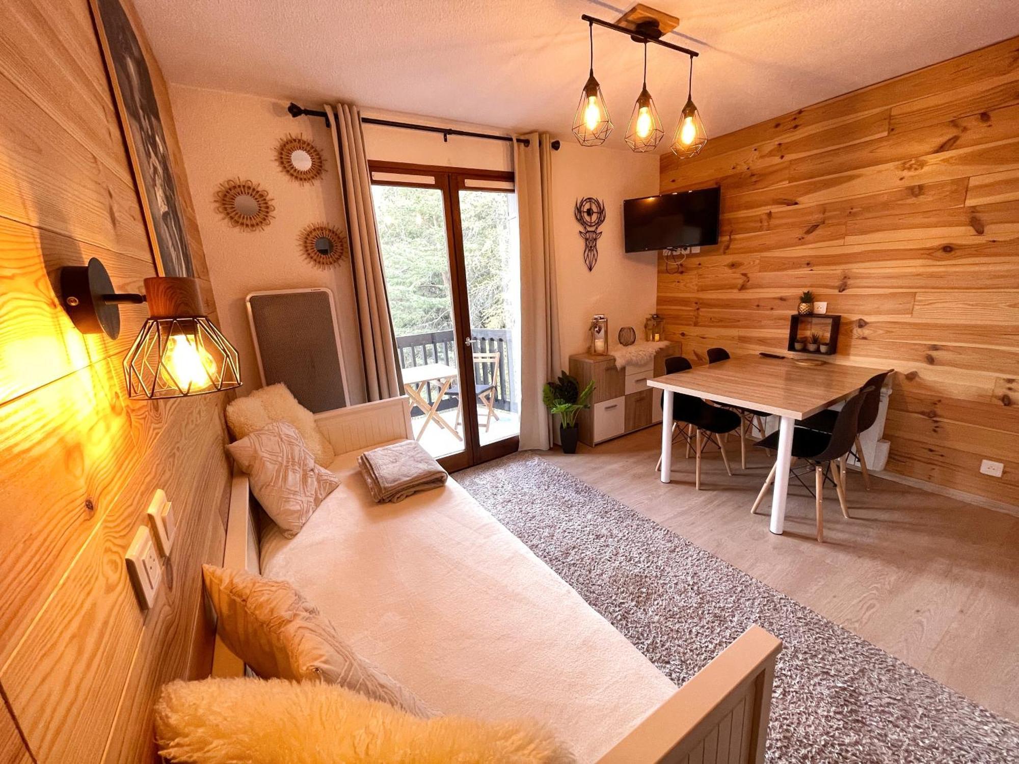 Chalereux Studio A La Montagne Auron Kültér fotó