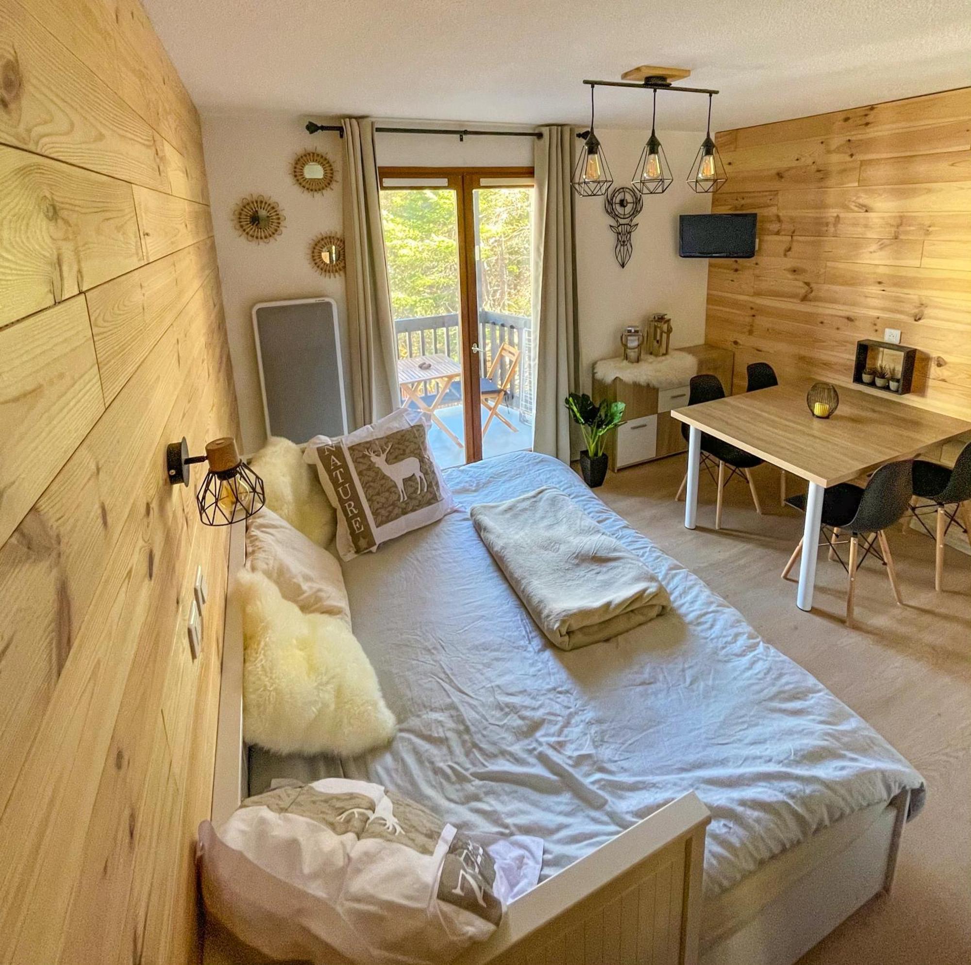 Chalereux Studio A La Montagne Auron Kültér fotó